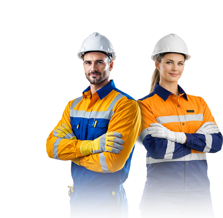 Industrial safety workwear PPE uniforms Nomadic