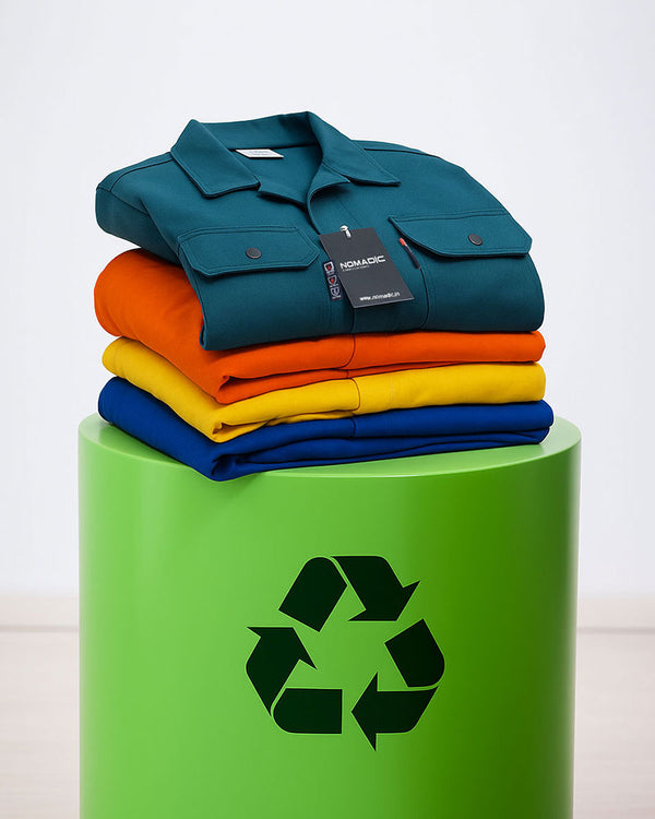 Recycling program for old IFR garments into new high-performance, sustainable workwear to reduce waste and carbon emissions.
