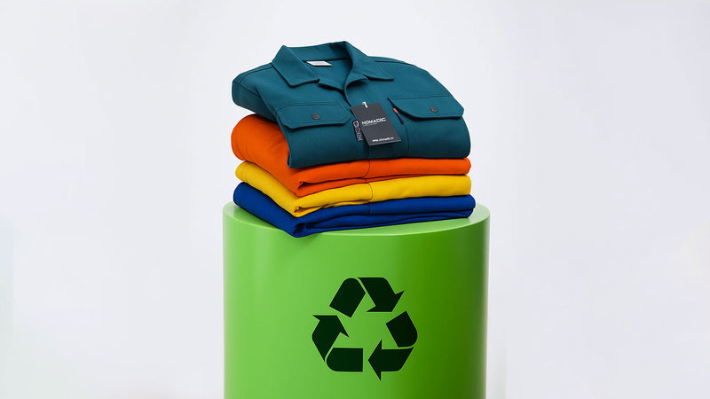 Recycling program for old IFR garments into new high-performance, sustainable workwear to reduce waste and carbon emissions.